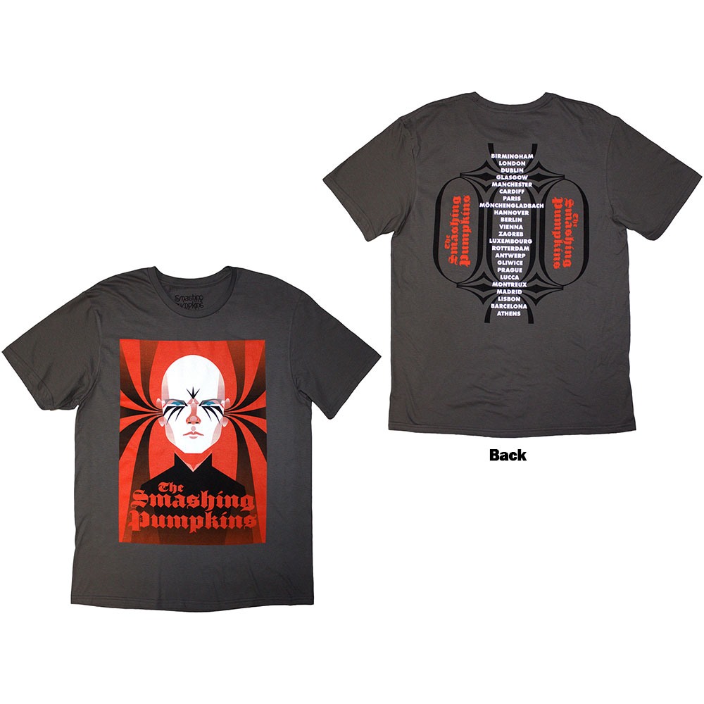 Smashing Pumpkins - Billy Heren Tshirt - Grijs
